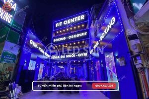 Làm bảng hiệu Quận 7 cho Fit Center Gym
