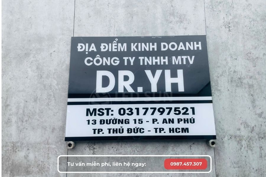 làm biển tên công ty tphcm