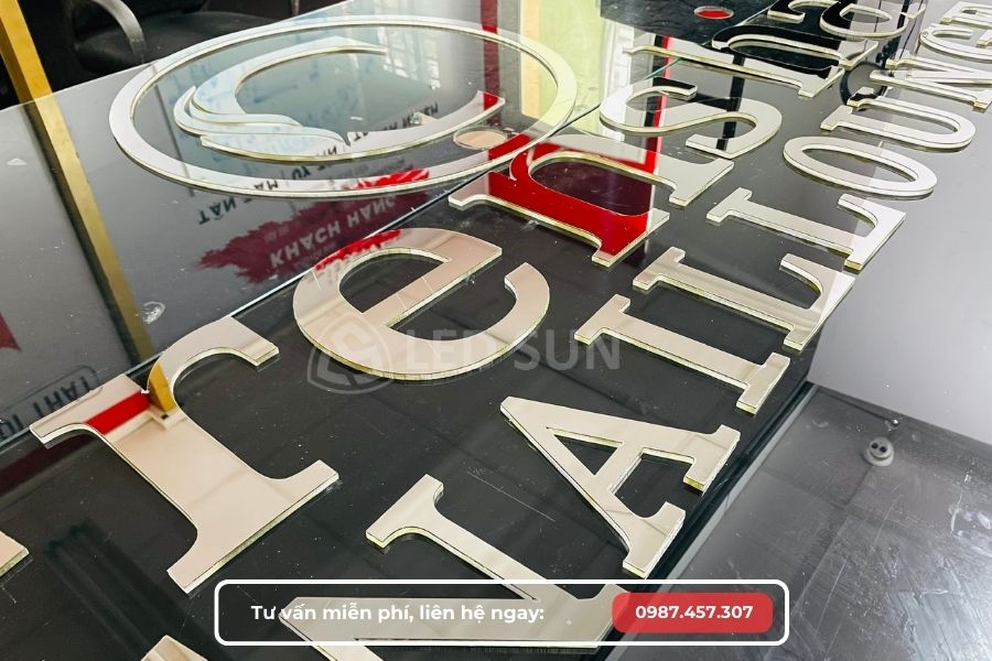 gia công chữ inox quận bình thạnh