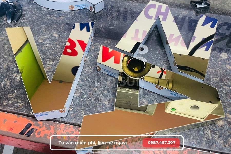 gia công chữ inox quận bình thạnh