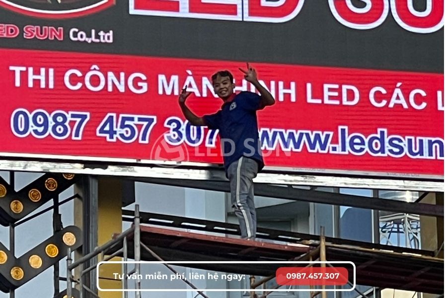 thi công màn hình led quận 7