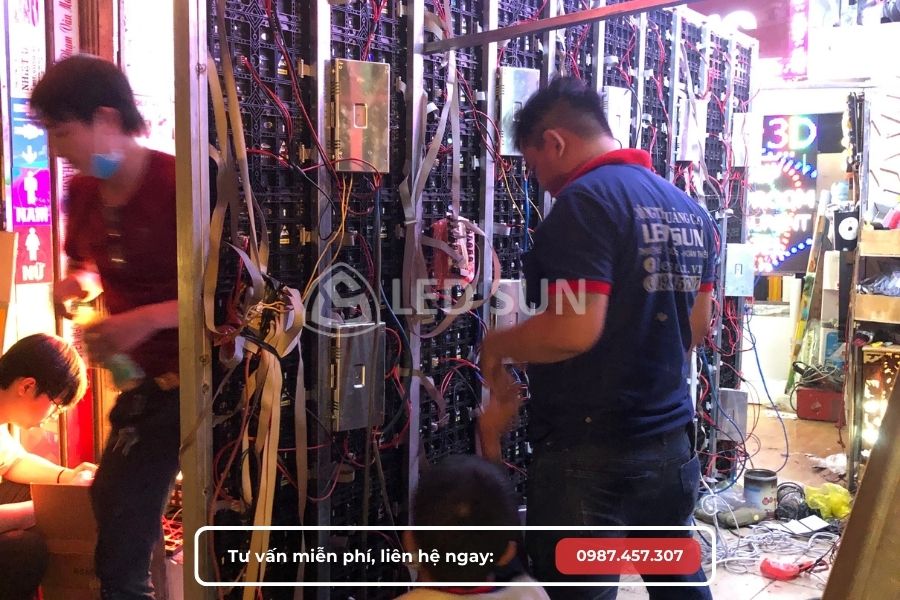 thi công màn hình led tphcm