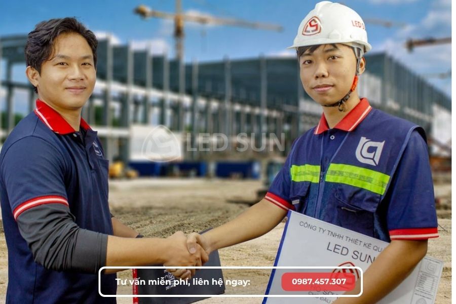 quá trình bàn giao của Led Sun