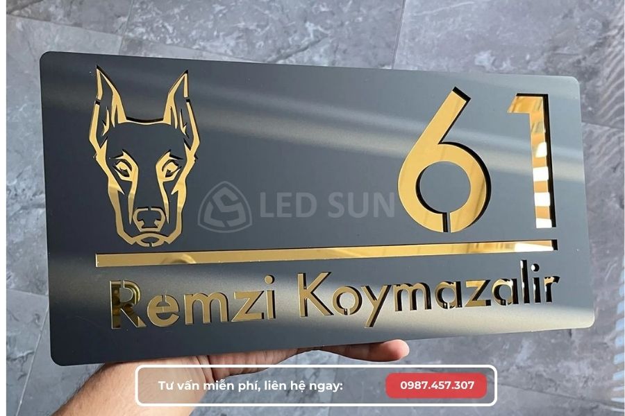làm biển số nhà thủ đức