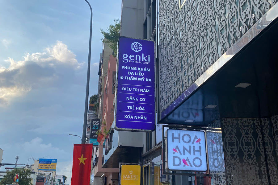 kích thước bảng hiệu công ty