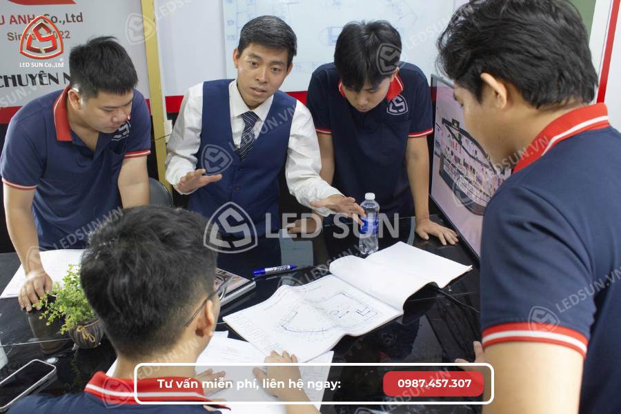Led Sun hiểu rõ nhu cầu làm bảng số nhà tại Quận 8