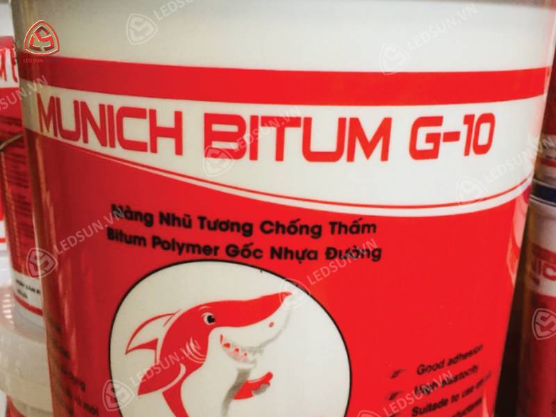 Vật liệu màng chống thấm gốc nhựa đường Munich Bittum G10