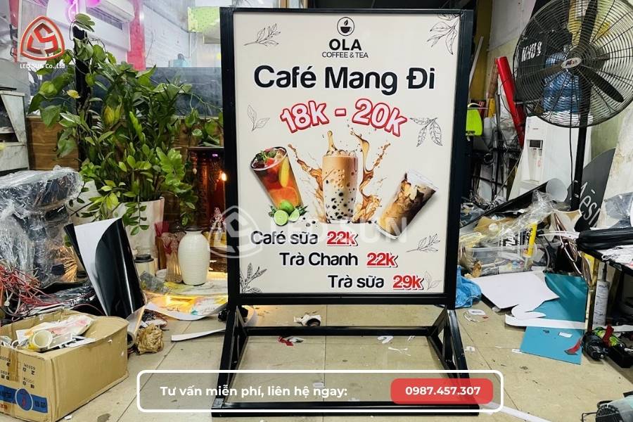 Ưu điểm của biển quảng cáo đứng đẹp