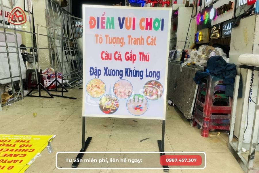 biển đứng quảng cáo