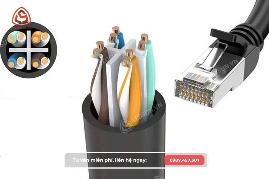Dây mạng 8 sợi để làm gì?