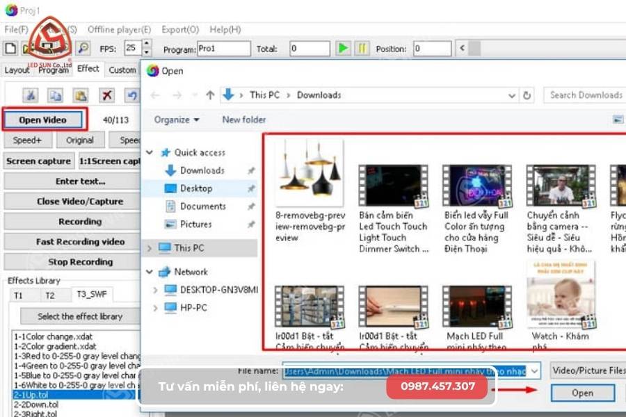 Phần mềm LED Edit
