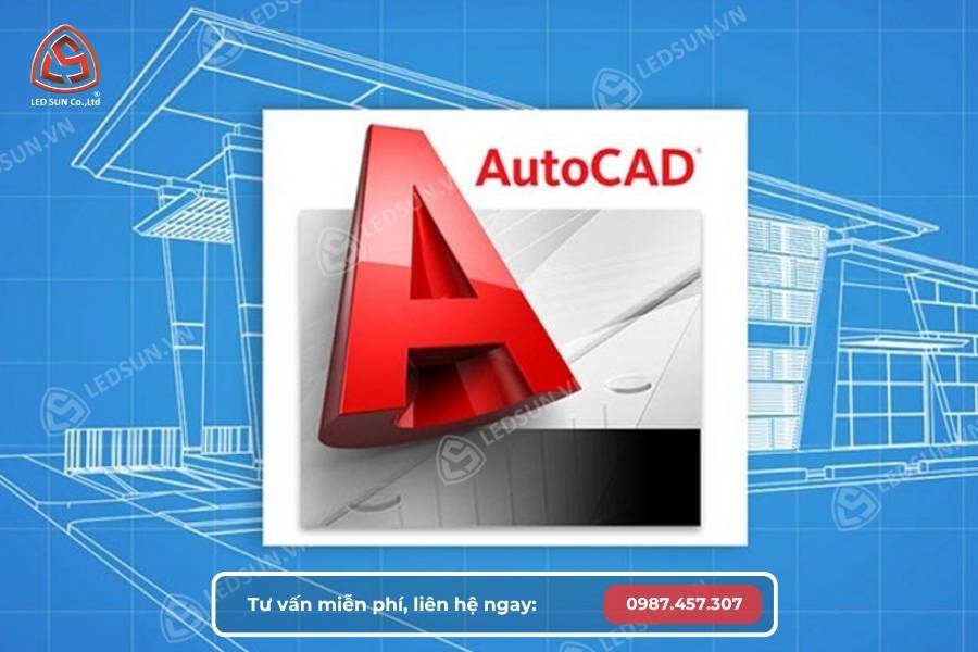 Phần mềm thiết kế quảng cáo AutoCAD