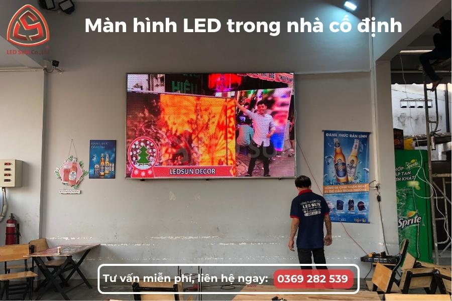 Màn hình LED trong nhà cố định